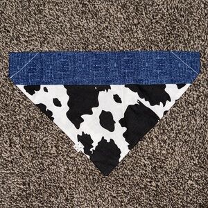 Cow Print Dog Bandana